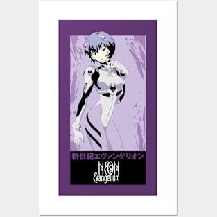 Neon Eva Posters and Art